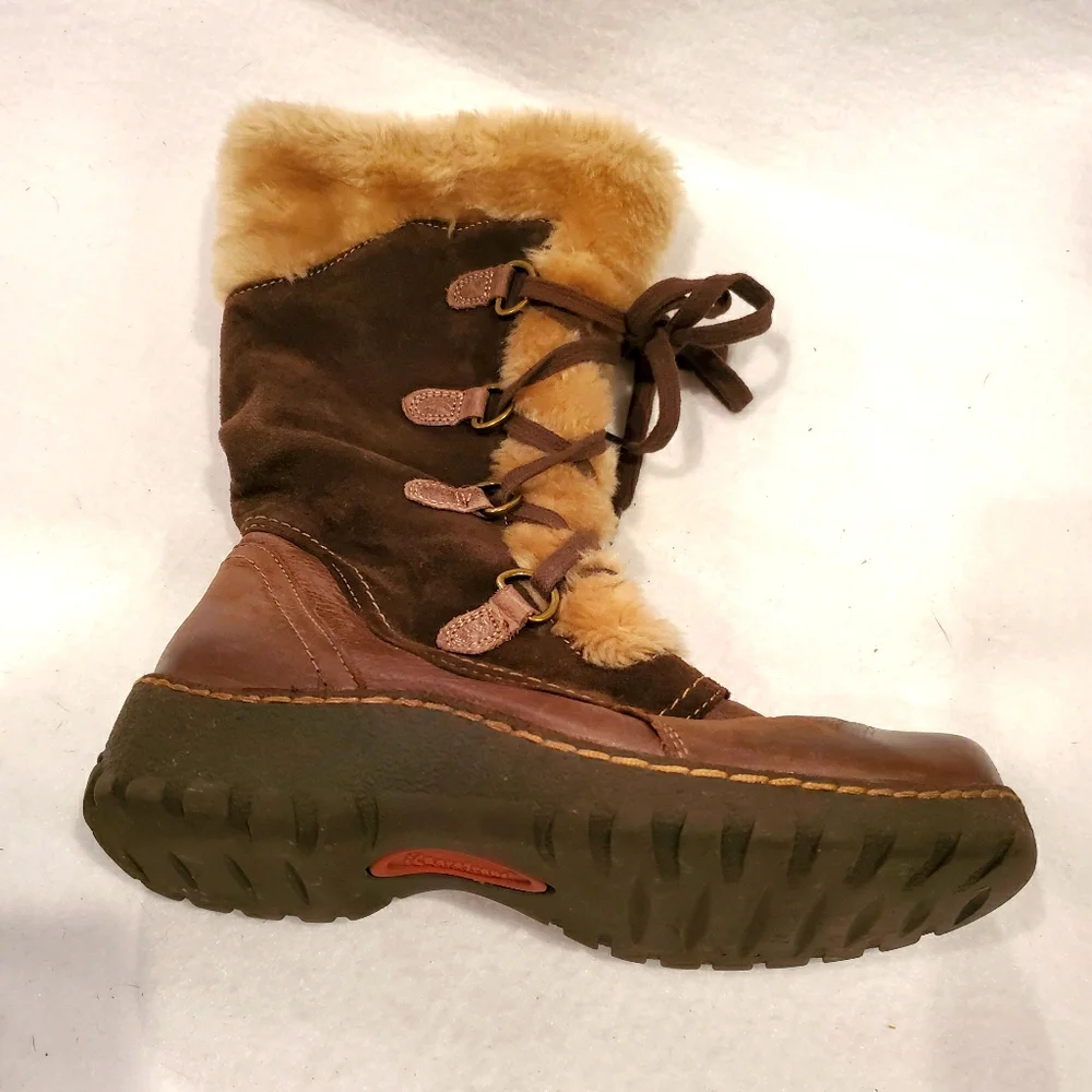 BareTraps Betheny Brown Size 7 Boots